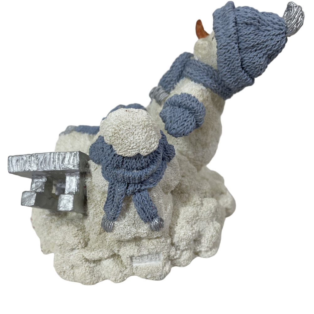Vintage Snow Buddies Crash Landing Figurine Snowmen Sledding Encore Group 1999 - Picture 4 of 9